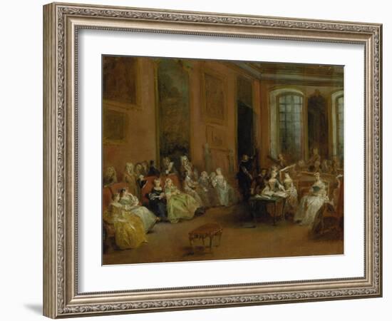 The Concert-Nicolas Lancret-Framed Giclee Print