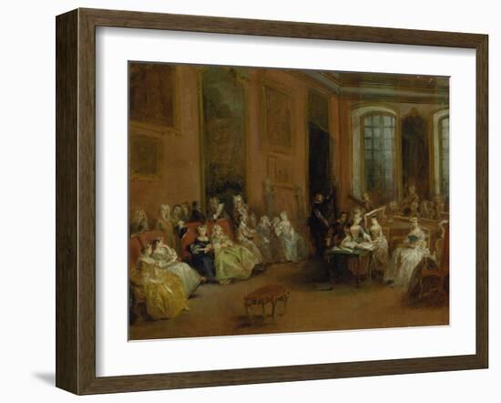 The Concert-Nicolas Lancret-Framed Giclee Print