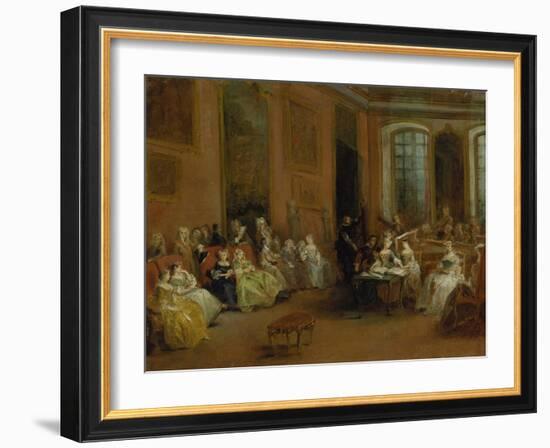 The Concert-Nicolas Lancret-Framed Giclee Print