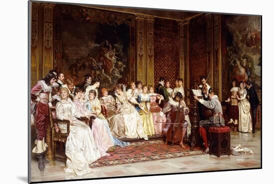 The Concert-Joseph Frederic Soulacroix-Mounted Giclee Print