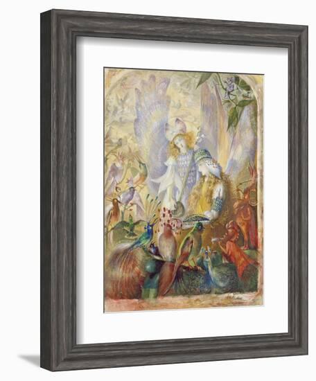 The Concert-John Anster Fitzgerald-Framed Giclee Print