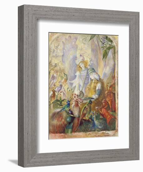 The Concert-John Anster Fitzgerald-Framed Giclee Print