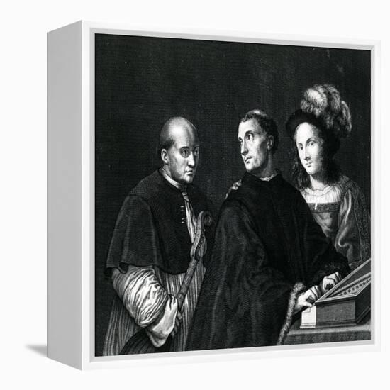 The Concert-Giorgione-Framed Premier Image Canvas