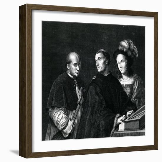 The Concert-Giorgione-Framed Giclee Print