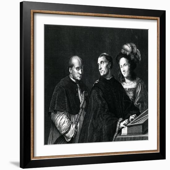 The Concert-Giorgione-Framed Giclee Print