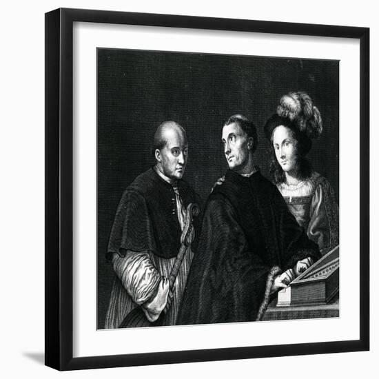 The Concert-Giorgione-Framed Giclee Print