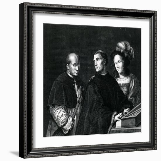 The Concert-Giorgione-Framed Giclee Print