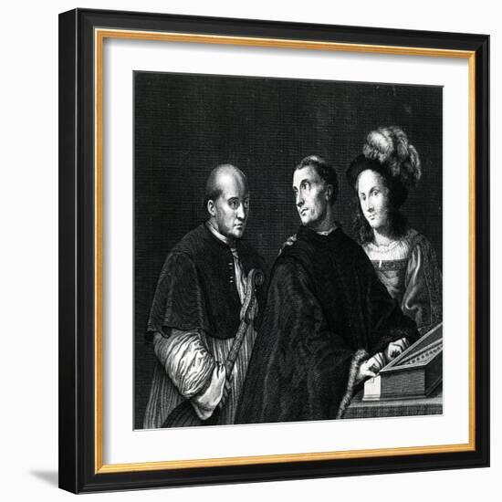 The Concert-Giorgione-Framed Giclee Print