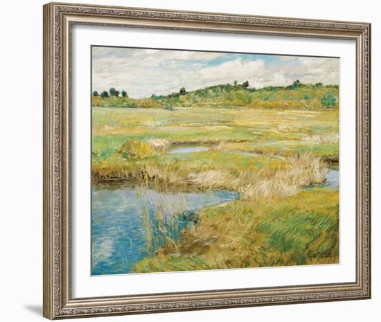 The Concord Meadow, c.1890-Frederick Childe Hassam-Framed Giclee Print