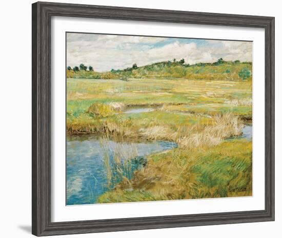 The Concord Meadow, c.1890-Frederick Childe Hassam-Framed Giclee Print