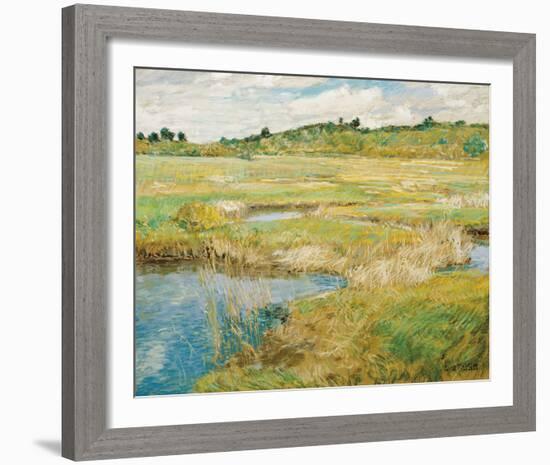 The Concord Meadow, c.1890-Frederick Childe Hassam-Framed Giclee Print