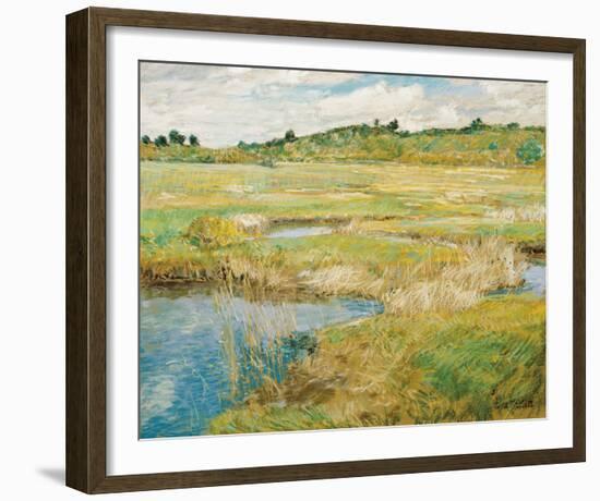 The Concord Meadow, c.1890-Frederick Childe Hassam-Framed Giclee Print