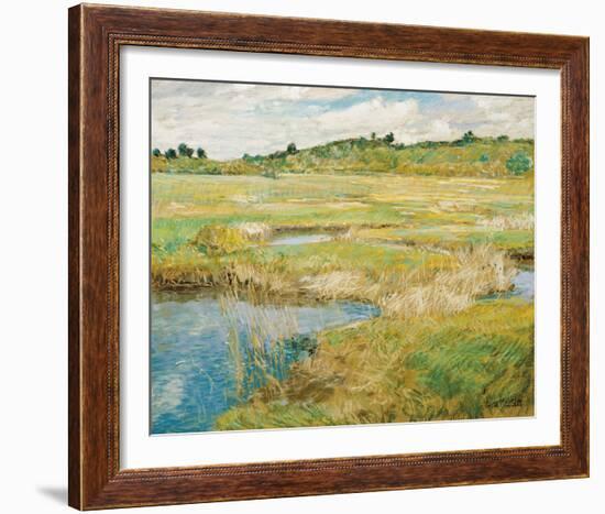 The Concord Meadow, c.1890-Frederick Childe Hassam-Framed Giclee Print