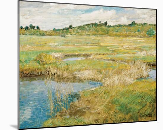 The Concord Meadow, c.1890-Frederick Childe Hassam-Mounted Giclee Print