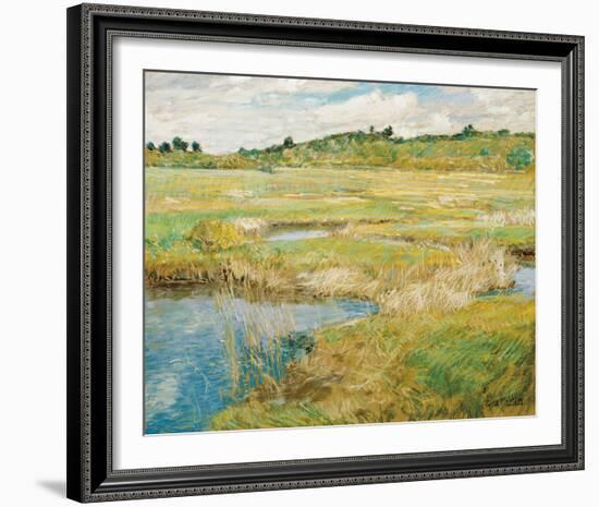 The Concord Meadow, c.1890-Frederick Childe Hassam-Framed Giclee Print