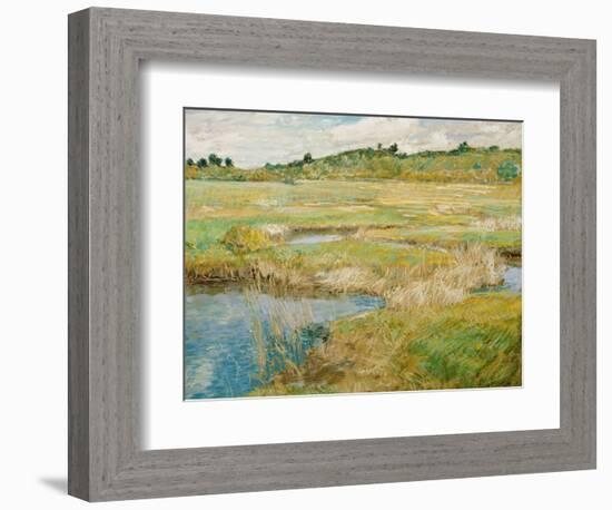 The Concord Meadow, C. 1890-Childe Hassam-Framed Giclee Print