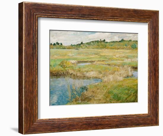 The Concord Meadow, C. 1890-Childe Hassam-Framed Giclee Print