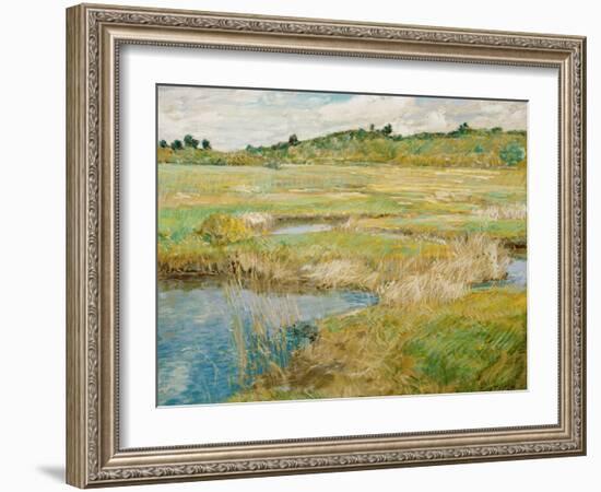 The Concord Meadow, C. 1890-Childe Hassam-Framed Giclee Print