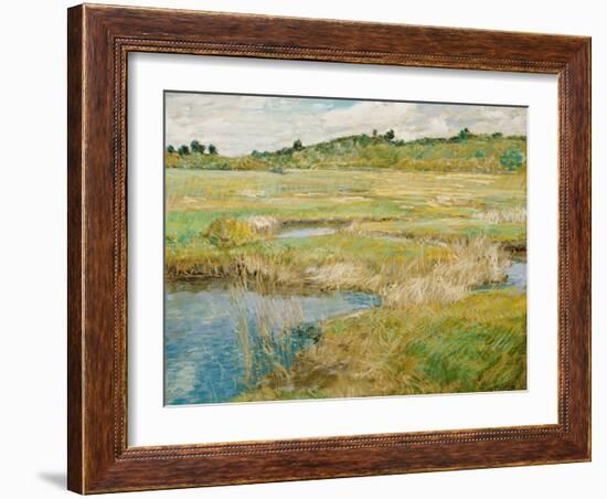 The Concord Meadow, C. 1890-Childe Hassam-Framed Giclee Print