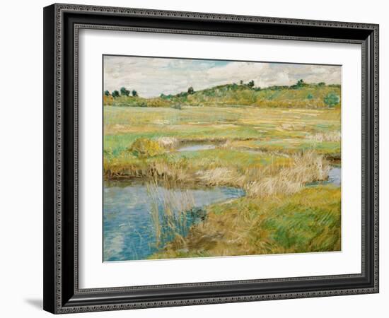 The Concord Meadow, C. 1890-Childe Hassam-Framed Giclee Print