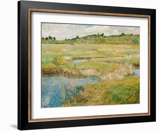 The Concord Meadow, C. 1890-Childe Hassam-Framed Premium Giclee Print