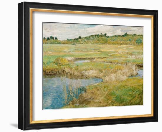 The Concord Meadow, C. 1890-Childe Hassam-Framed Premium Giclee Print