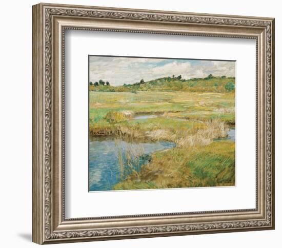 The Concord Meadow, ca. 1891-Childe Hassam-Framed Art Print