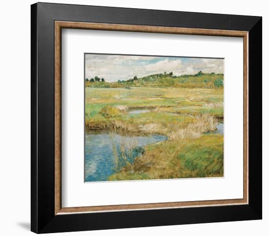 The Concord Meadow, ca. 1891-Childe Hassam-Framed Art Print