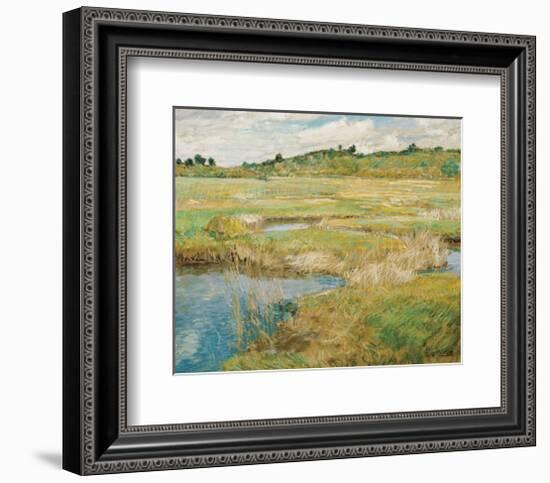 The Concord Meadow, ca. 1891-Childe Hassam-Framed Art Print