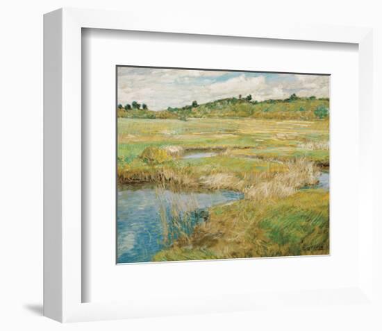 The Concord Meadow, ca. 1891-Childe Hassam-Framed Art Print