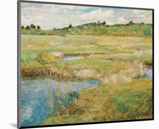 The Concord Meadow, ca. 1891-Childe Hassam-Mounted Art Print