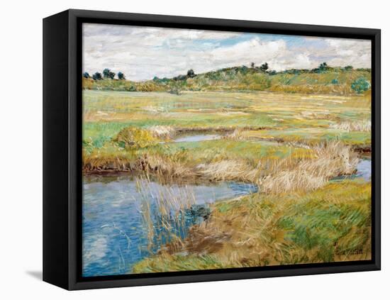 The Concord Meadow, Concord, Massachusetts-Childe Hassam-Framed Premier Image Canvas