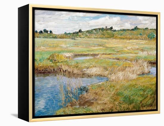 The Concord Meadow, Concord, Massachusetts-Childe Hassam-Framed Premier Image Canvas