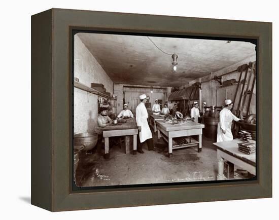 The Confectionery Department at Sherry's Restaurant, New York, 1902-Byron Company-Framed Premier Image Canvas