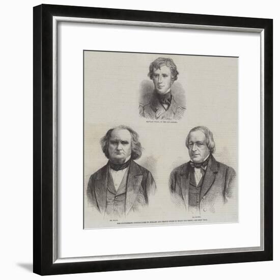 The Confederate Commissioners to England and France Seized on Board the Trent-null-Framed Giclee Print