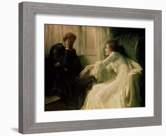 The Confession-Frank Bernard Dicksee-Framed Giclee Print