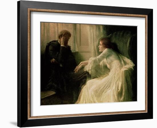 The Confession-Frank Bernard Dicksee-Framed Giclee Print