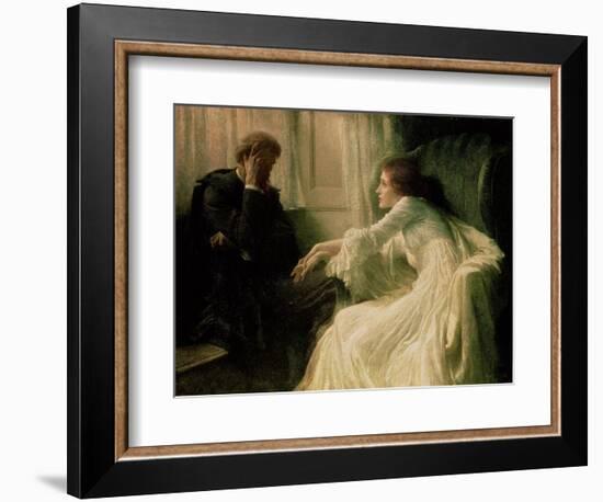 The Confession-Frank Bernard Dicksee-Framed Giclee Print