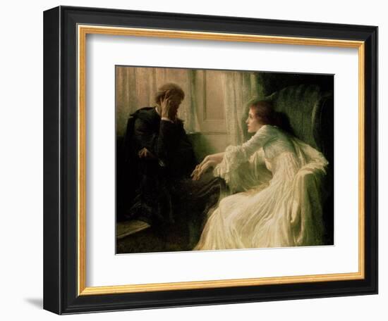 The Confession-Frank Bernard Dicksee-Framed Giclee Print