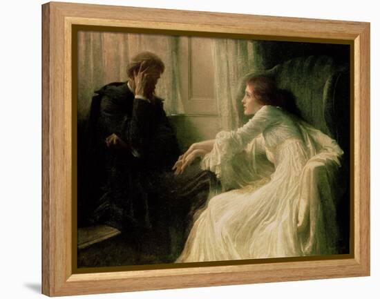 The Confession-Frank Bernard Dicksee-Framed Premier Image Canvas