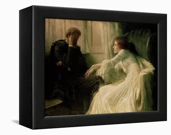 The Confession-Frank Bernard Dicksee-Framed Premier Image Canvas