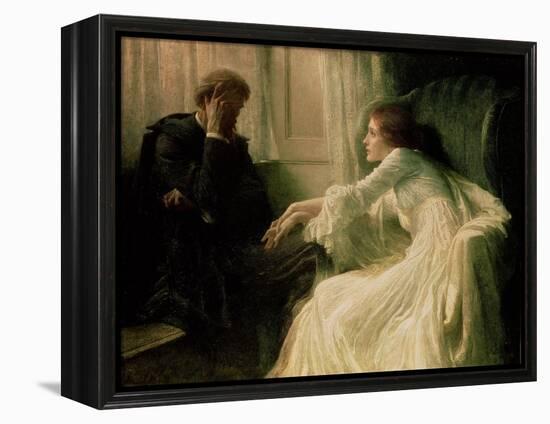 The Confession-Frank Bernard Dicksee-Framed Premier Image Canvas