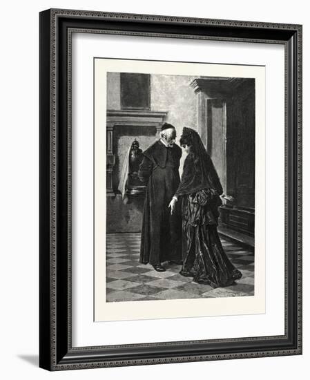 The Confession-Ludwig Passini-Framed Giclee Print