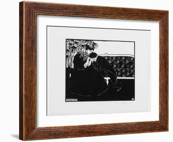 The Confidante, 1895-Félix Vallotton-Framed Giclee Print