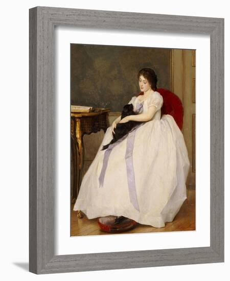 The Confidante-Gustave De Jonge-Framed Giclee Print