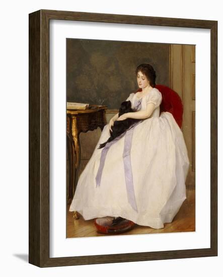 The Confidante-Gustave De Jonge-Framed Giclee Print