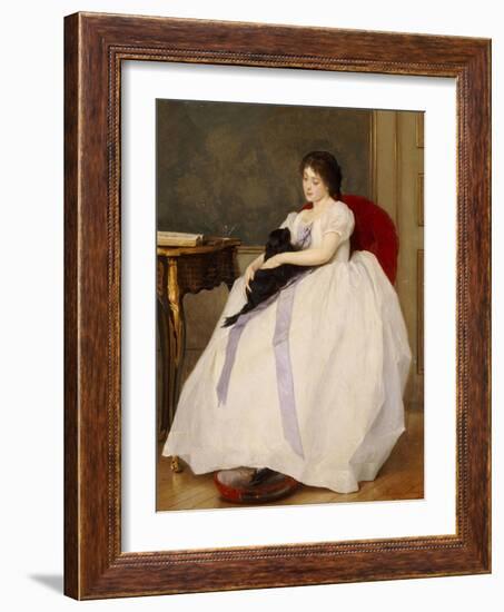 The Confidante-Gustave De Jonge-Framed Giclee Print