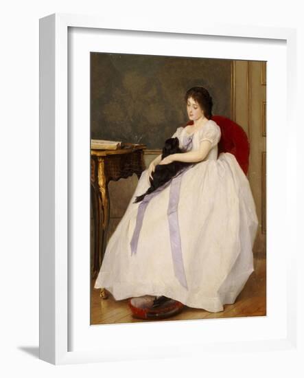 The Confidante-Gustave De Jonge-Framed Giclee Print