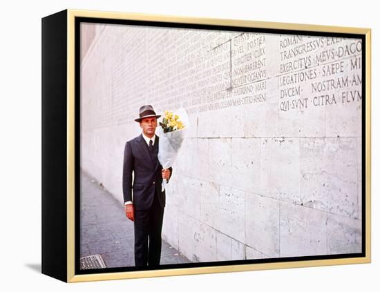 The Conformist, (AKA Il Conformista), Jean-Louis Trintignant, 1970-null-Framed Stretched Canvas