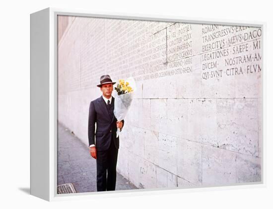 The Conformist, (AKA Il Conformista), Jean-Louis Trintignant, 1970-null-Framed Stretched Canvas